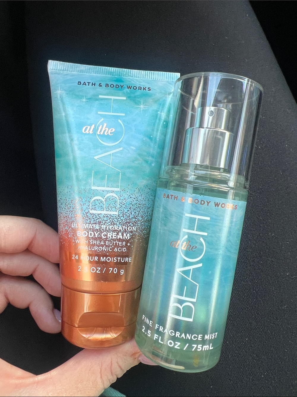 Bath & Body Works At The Beach Mini Body Cream & Fragrance Mist